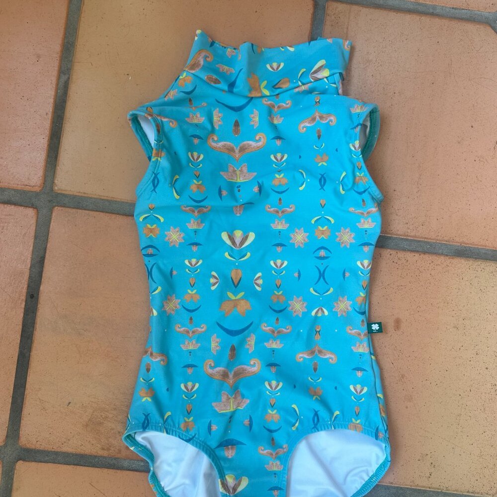 Luckyleo Adult Medium Leotard - Elegance style Tapestry pattern